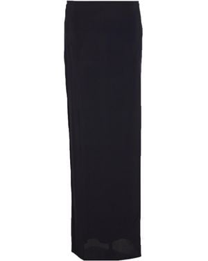Jean Paul Gaultier Long Skirt - Blue