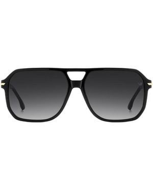 Victoria Beckham Pilot-Frame Sunglasses - Multicolour