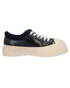 Marni Plain Colour Trainers - Black