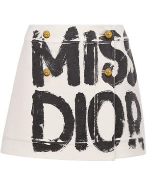 Dior Wrap Miniskirt - Multicolour