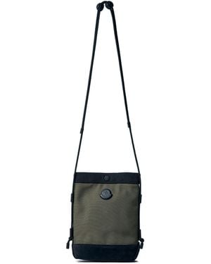 Moncler Logo Crossbody Bag - White