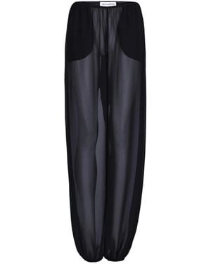 Frankie Shop Orissa Sheer Balloon Trousers - Blue