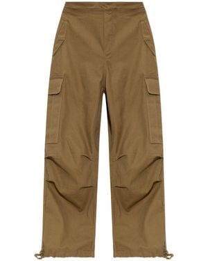 Rhude Wide-Leg Cargo Pants - Natural