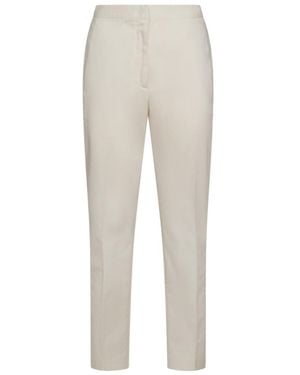Fabiana Filippi Embellished Straight-Leg Trousers - Grey