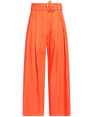 FARM Rio Casual Trousers With Belt Loops - Orange