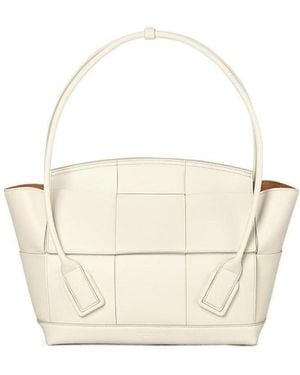 Bottega Veneta Arco Handbag - White
