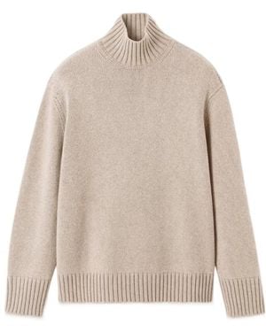 Loro Piana Parksville Turtleneck - Natural