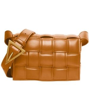 Bottega Veneta Woven Shoulder Bag - Brown