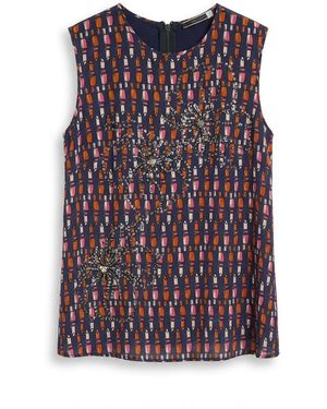 Sportmax Sleeveless T-Shirt - Purple
