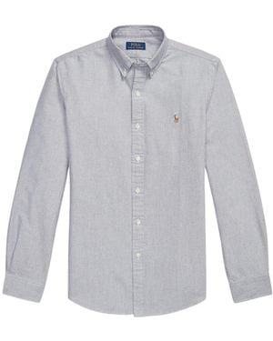 Polo Ralph Lauren Slimfit Oxford Shirt - Gray