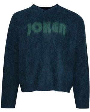 Martine Rose Long-Sleeved Jumper - Blue