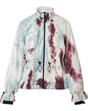 Aztech Mountain Printed Shell Down Jacket - White