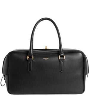 Balenciaga Le 7 Bowling Bag Medium - Black