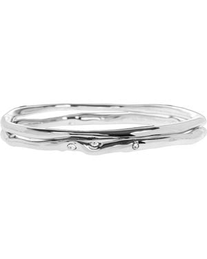 Dries Van Noten Metal Bracelet - White