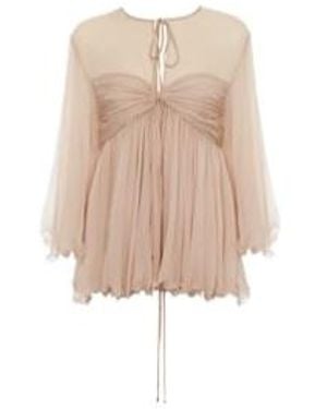 Chloé Long-Sleeved Top - Natural