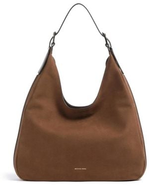 MICHAEL Michael Kors Nolita Large Hobo Shoulder Bag - Brown
