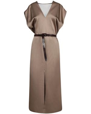 Brunello Cucinelli Dresses - Brown