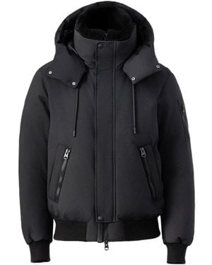Mackage Iker-Z 2-In-1 Down Bomber Jacket - Black