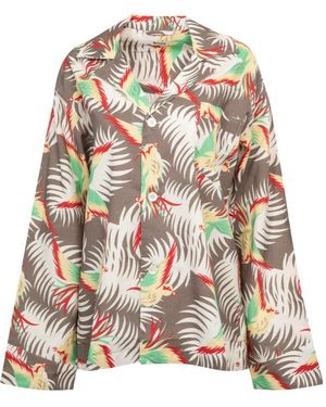 Bode Motif-Print Cotton Shirt - Multicolour