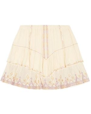 Isabel Marant Jocadia Shorts - Natural