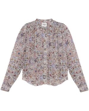 Isabel Marant Noeline Blouse - Gray