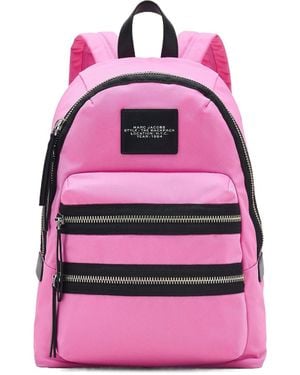 バックパック・リュック MARC JACOBS Woman Backpack Pink 2F3HBP028H02 678 Amazon.com: Marc Jacobs The Biker Nylon Medium Backpack, Bow