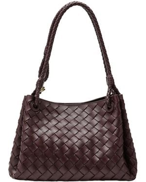 Bottega Veneta Medium Parachute Bag - Brown