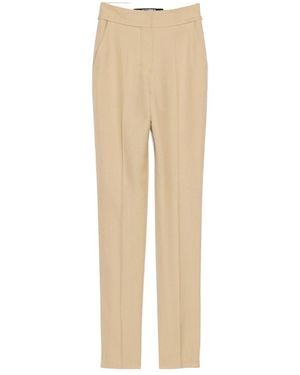 Jacquemus Le Pantalon Tibau Slit Trousers - Natural