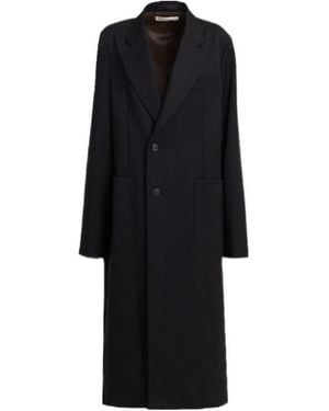 Our Legacy Wool Blend Overcoat - Black