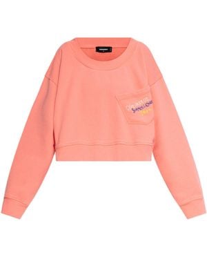 DSquared² Sweatshirt Capsule 'Summer Lovers' - Pink
