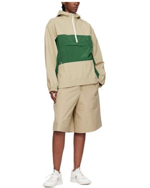 On Shoes Color-Block Recycled Shell Jacket - Green