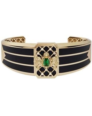 Balmain Emblem Large Cuff - White