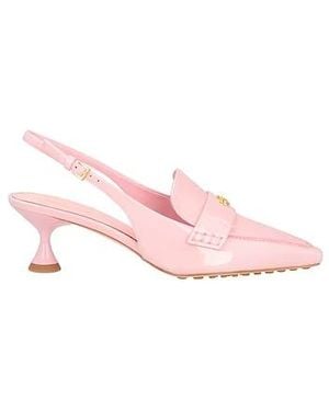 Tory Burch Plus Size Pointed-Toe Patent Leather Sandals - Pink