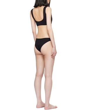 Bottega Veneta Button Detail Bikini - White