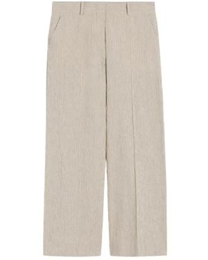 Weekend by Maxmara Wide-Leg Casual Trousers - White