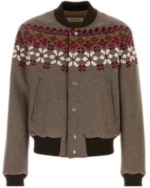 Dries Van Noten Long-Sleeve Casual Jacket - Brown