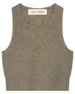 Fear Of God Waffle Sport Tank Top - Natural