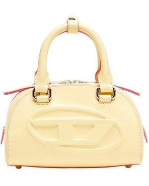 DIESEL 1Dr Dome Leather Tote Bag - Metallic