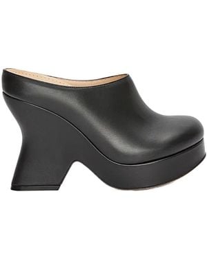 Loewe Terra Wedge Clog - Grey