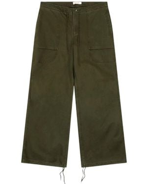 Entire studios Barren Straight Leg Cargo Trousers - Green