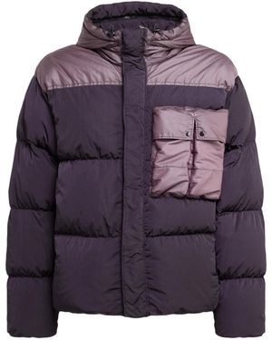 C.P. Company Eco-Chrome R Puffer Jacket - Purple