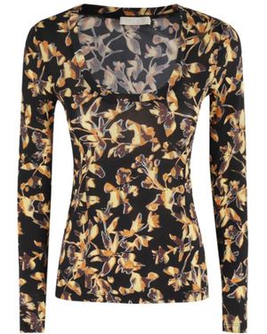 Ulla Johnson Long-Sleeved T-Shirt - Black