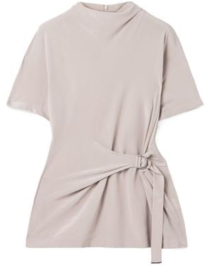 Brunello Cucinelli Short-Sleeved Top - Multicolour