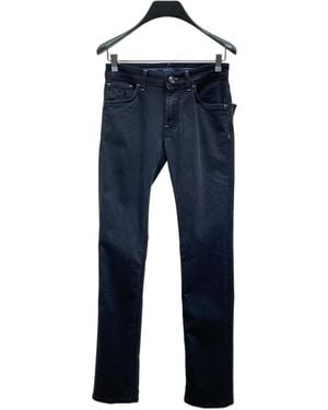 Stefano Ricci Belt-Loop Jeans - Blue
