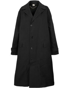 Gucci Water Resistant Double-Breasted Trench Coat - Black