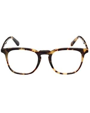 Moncler Eyewear Square Frame Glasses - White