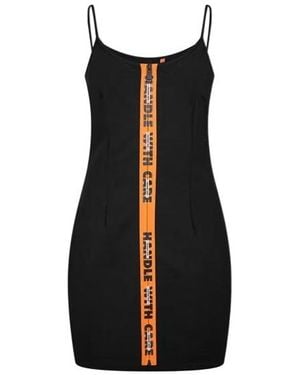 Heron Preston Suspender Dress - Black