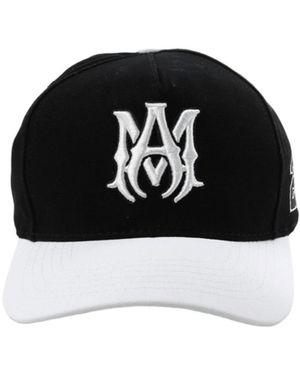 Amiri Letter-Embroidered Baseball Cap - Black