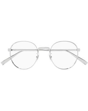 dunhill Round-Frame Glasses - White