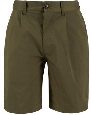 Barbour Mordey Twill Shorts - Green